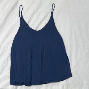 Blue tank top